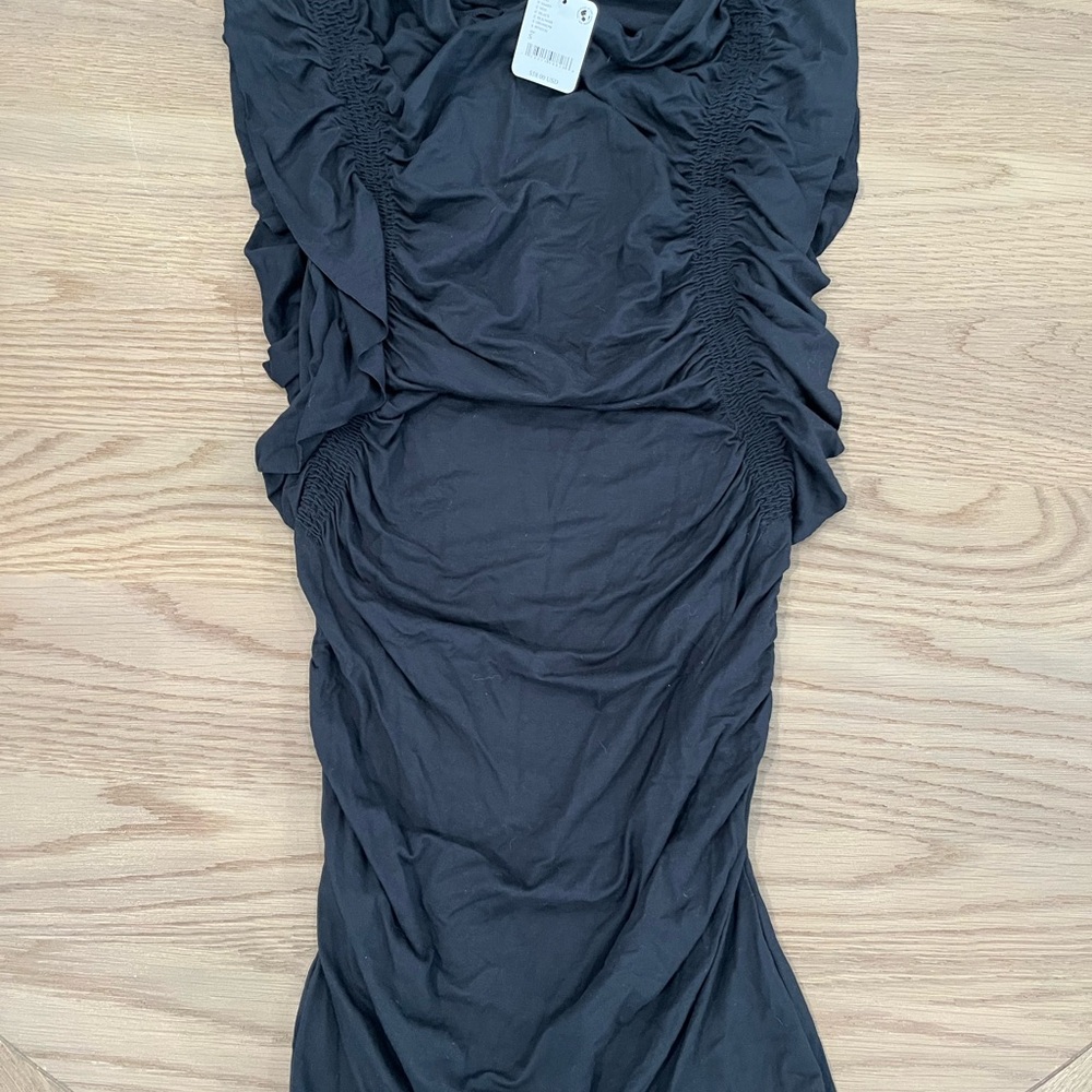 NWT FreePeople beach Nassau mini black dress